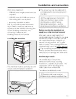 Preview for 51 page of Miele T 8947 WP Operating Instructions Manual