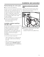 Preview for 53 page of Miele T 8947 WP Operating Instructions Manual