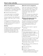 Preview for 16 page of Miele T 9246 C Operating Instructions Manual