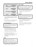 Preview for 17 page of Miele T 9246 C Operating Instructions Manual