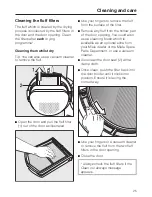 Preview for 25 page of Miele T 9246 C Operating Instructions Manual