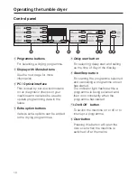 Preview for 10 page of Miele T 9446 C Operating Instructions Manual