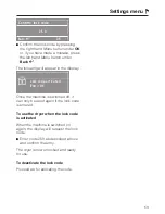 Preview for 53 page of Miele T 9446 C Operating Instructions Manual