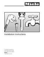 Preview for 29 page of Miele T 9800  VENT ED DRYER - OPERATING AND User Manual