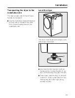 Preview for 33 page of Miele T 9800  VENT ED DRYER - OPERATING AND User Manual