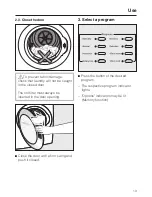 Предварительный просмотр 13 страницы Miele T 9820  VENT ED DRYER - Operating Instructions Manual