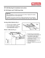 Miele T1329C Installation Instructions preview