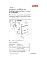 Miele T4839I C BUILDING IN DIAGRAM Manual preview