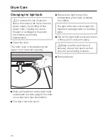 Предварительный просмотр 20 страницы Miele T8019C Operating And Installation Instructions