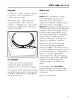 Предварительный просмотр 27 страницы Miele T8019C Operating And Installation Instructions