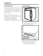 Предварительный просмотр 36 страницы Miele T8019C Operating And Installation Instructions