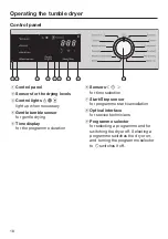 Предварительный просмотр 18 страницы Miele TCE 620 WP Operating Instructions Manual