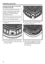 Предварительный просмотр 38 страницы Miele TCE 620 WP Operating Instructions Manual