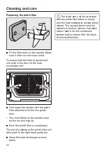 Предварительный просмотр 42 страницы Miele TCE 620 WP Operating Instructions Manual