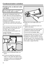 Предварительный просмотр 36 страницы Miele TCH620 WP Eco XL Operating Instructions Manual