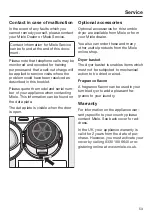 Предварительный просмотр 53 страницы Miele TCH620 WP Eco XL Operating Instructions Manual