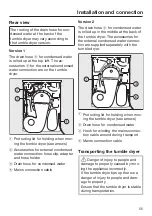 Предварительный просмотр 55 страницы Miele TCH620 WP Eco XL Operating Instructions Manual