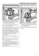 Предварительный просмотр 61 страницы Miele TCH620 WP Eco XL Operating Instructions Manual