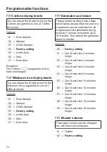 Предварительный просмотр 70 страницы Miele TCH620 WP Eco XL Operating Instructions Manual