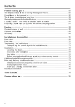 Preview for 4 page of Miele TCJ 690 WP Operating Instructions Manual