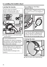 Preview for 28 page of Miele TCJ 690 WP Operating Instructions Manual