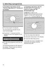 Preview for 30 page of Miele TCJ 690 WP Operating Instructions Manual