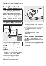 Preview for 48 page of Miele TCJ 690 WP Operating Instructions Manual