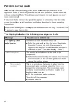 Preview for 60 page of Miele TCJ 690 WP Operating Instructions Manual