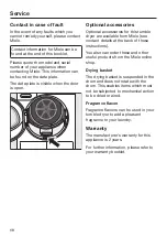 Preview for 68 page of Miele TCJ 690 WP Operating Instructions Manual