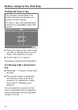 Preview for 26 page of Miele TCR 860 WP Operating Instructions Manual