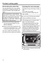 Preview for 72 page of Miele TCR 860 WP Operating Instructions Manual