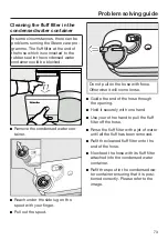 Preview for 73 page of Miele TCR 860 WP Operating Instructions Manual