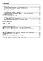 Preview for 4 page of Miele TDA 140 C Operating Instructions Manual