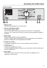 Preview for 13 page of Miele TDA 140 C Operating Instructions Manual