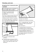 Preview for 22 page of Miele TDA 140 C Operating Instructions Manual