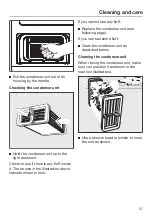 Preview for 27 page of Miele TDA 140 C Operating Instructions Manual