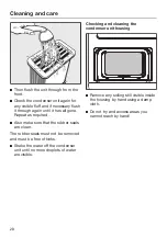 Preview for 28 page of Miele TDA 140 C Operating Instructions Manual