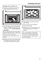 Preview for 29 page of Miele TDA 140 C Operating Instructions Manual