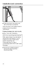 Preview for 42 page of Miele TDA 140 C Operating Instructions Manual