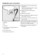 Preview for 44 page of Miele TDA 140 C Operating Instructions Manual