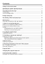 Preview for 2 page of Miele TDB120WP Operating Instructions Manual