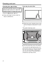 Preview for 42 page of Miele TDB120WP Operating Instructions Manual