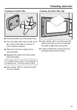 Preview for 43 page of Miele TDB120WP Operating Instructions Manual