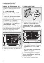 Preview for 44 page of Miele TDB120WP Operating Instructions Manual