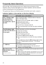 Preview for 46 page of Miele TDB120WP Operating Instructions Manual