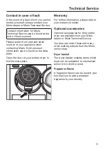 Preview for 51 page of Miele TDB120WP Operating Instructions Manual