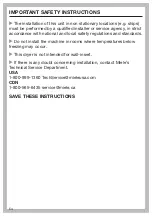 Preview for 54 page of Miele TDB120WP Operating Instructions Manual