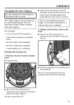 Preview for 63 page of Miele TDB120WP Operating Instructions Manual