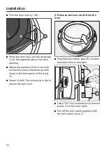 Preview for 64 page of Miele TDB120WP Operating Instructions Manual