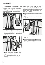 Preview for 66 page of Miele TDB120WP Operating Instructions Manual